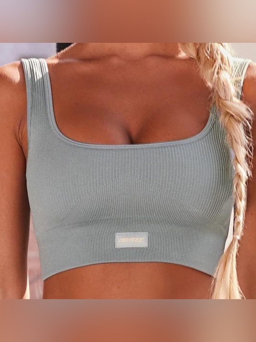 Bo + Tee Padded Sports Bra